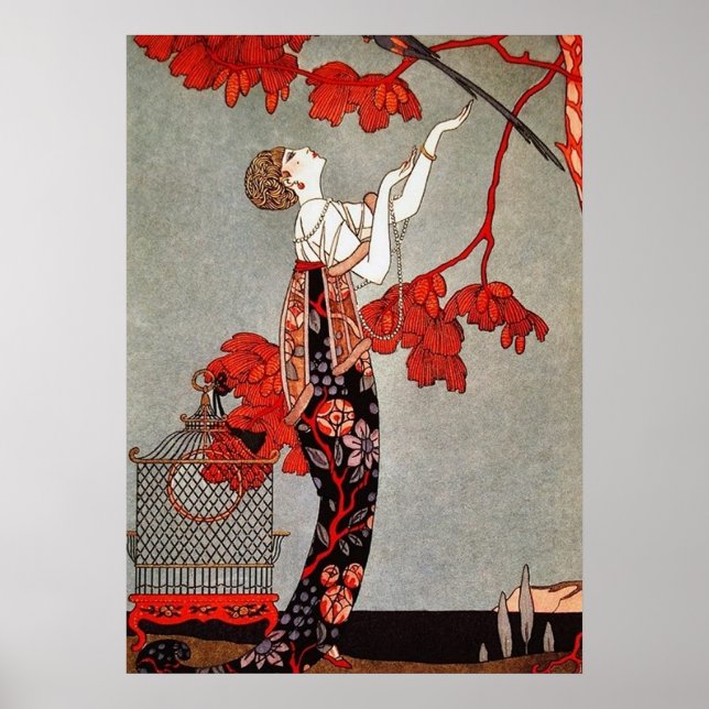 AFFICHE GEORGE BARBIER (Devant)