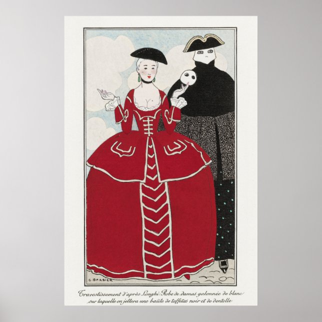 Affiche George Barbier (Devant)