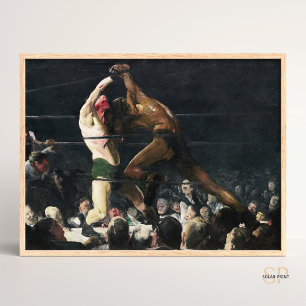 Affiche George Bellows Les deux membres de ce Club Peintur