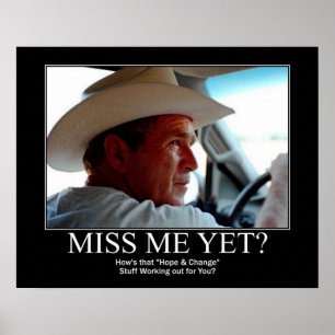 Affiche George Bush