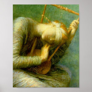 Affiche George Frederic Watts Hope (Haute Résolution)
