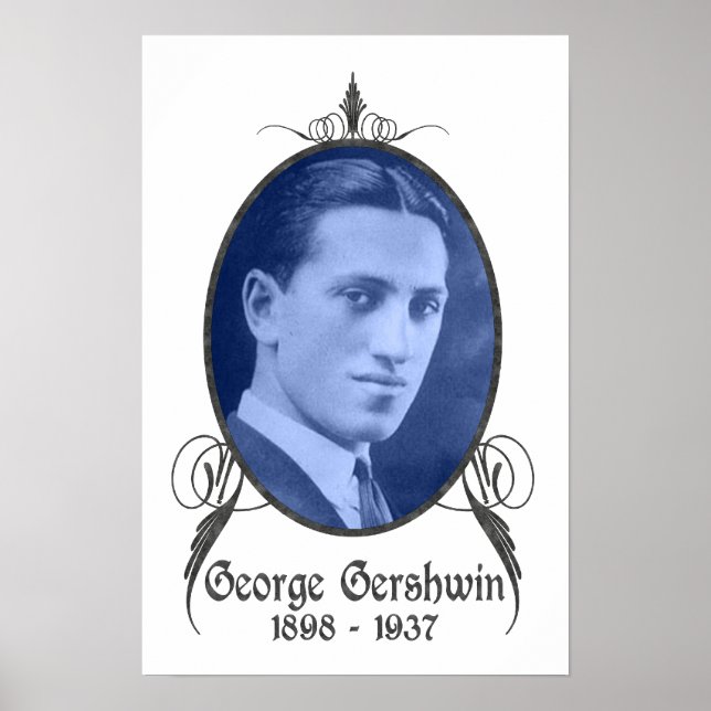 Affiche George Gershwin (Devant)