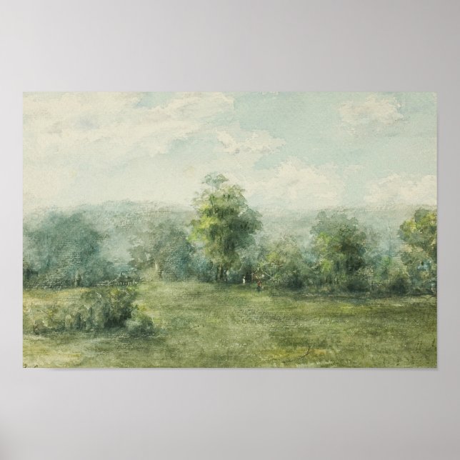 Affiche George Inness - Paysage (Devant)