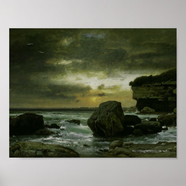 Affiche George Inness - Un Marine (Devant)