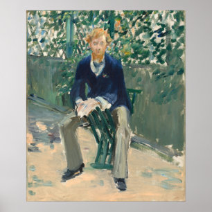 Affiche George Moore - Edouard Manet Art