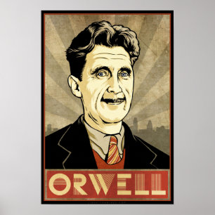 Affiche George Orwell