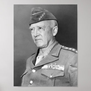 Affiche George S. Patton Portrait