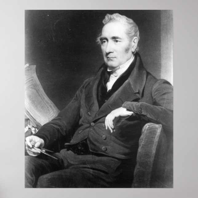 Affiche George Stephenson, gravé par Charles Turner (Devant)