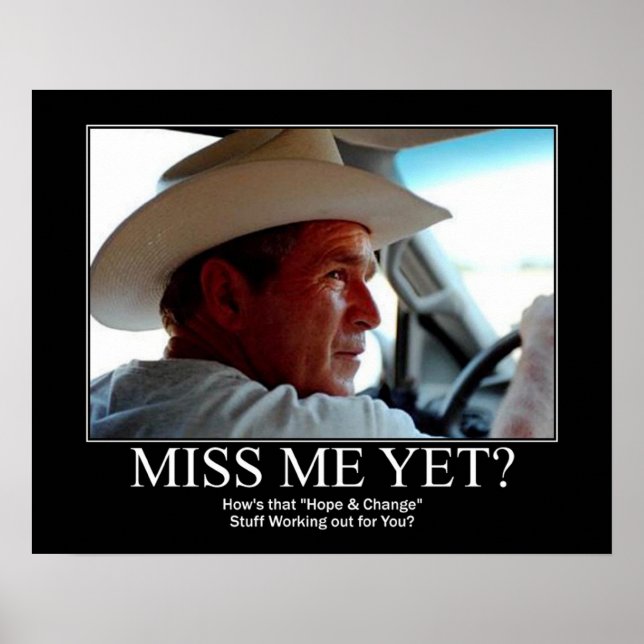 Affiche George W. Bush (Devant)