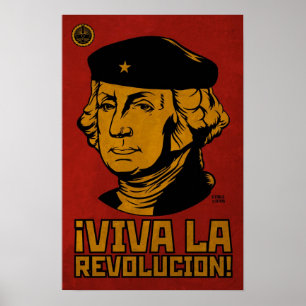 Affiche George Washington : La Revolucion de vivats