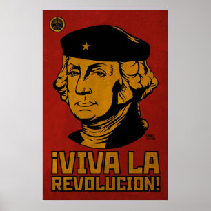 Affiche George Washington : La Revolucion de vivats !