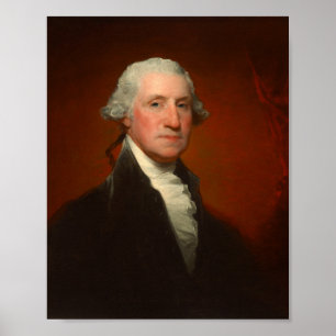 Affiche George Washington Portrait