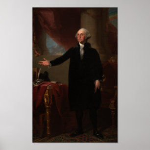 Affiche George Washington (portrait de Lansdowne)