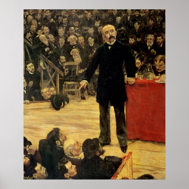 Affiche Georges Clemenceau (Devant)