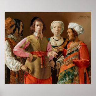 Affiche Georges de la Tour - Le caisson Fortune