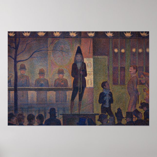 Affiche Georges Seurat - Diaporama du Cirque (Devant)