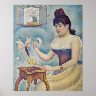 Affiche Georges Seurat - Jeune femme se poudrant