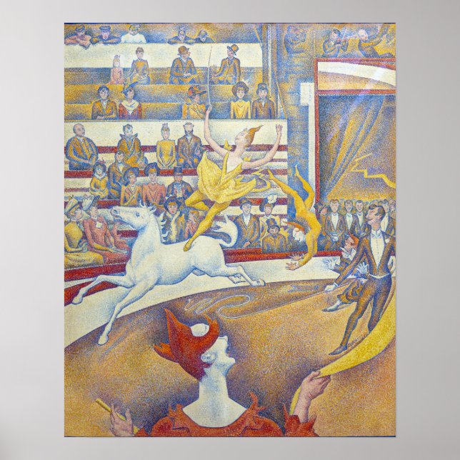 Affiche Georges Seurat - Le Cirque (Devant)