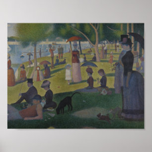 Affiche Georges Seurat - Un dimanche sur La Grande Jatte