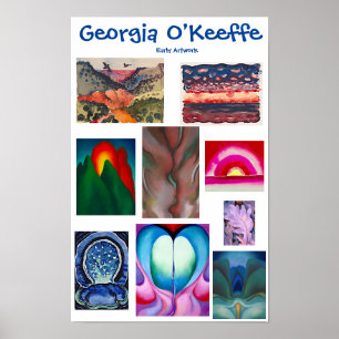 Affiche Georgia O’Keeffe, Artwork,