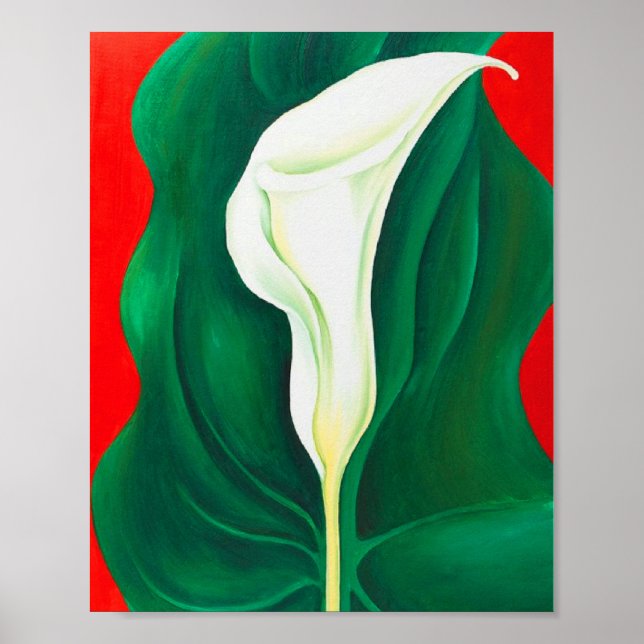 Affiche georgia okeeffe (Devant)