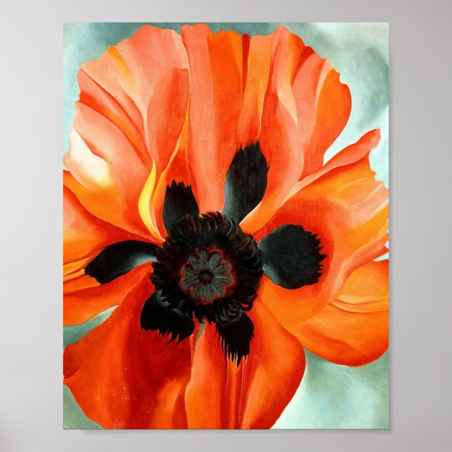 Affiche georgia okeeffe (Devant)