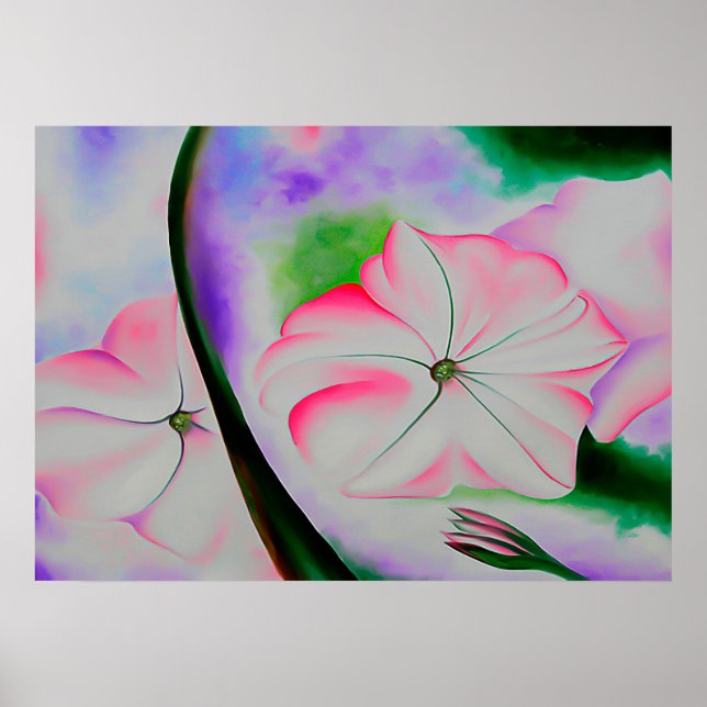 Affiche georgia o'keeffe (Devant)