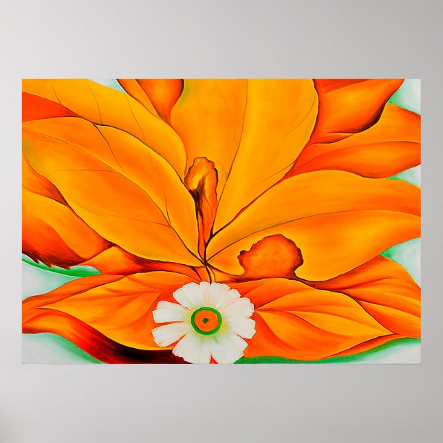 Affiche georgia o'keeffe (Devant)