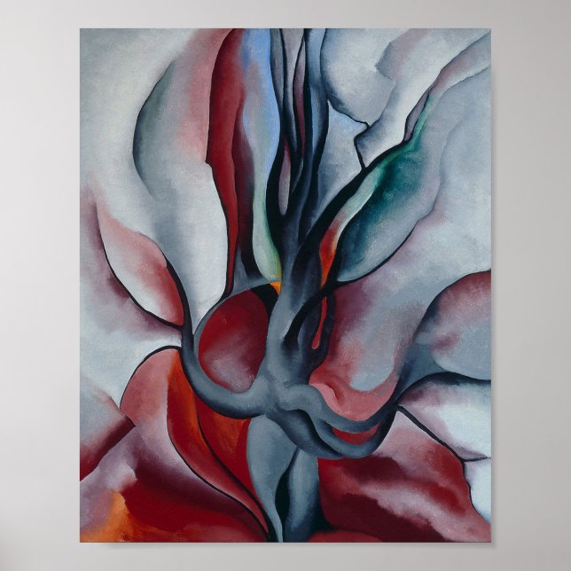 Affiche georgia okeeffe (Devant)