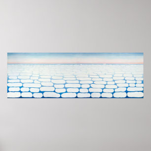 Affiche Georgia O'Keeffe - Ciel au-dessus des nuages IV -