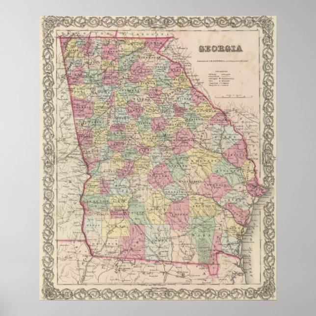 Affiche Géorgie (Devant)