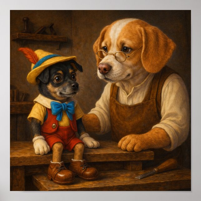 Affiche "Gepp & Nocchio" (Devant)