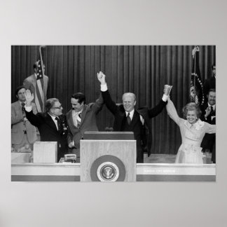 Affiche Gerald Ford reçoit la nomination du GOP - 1976