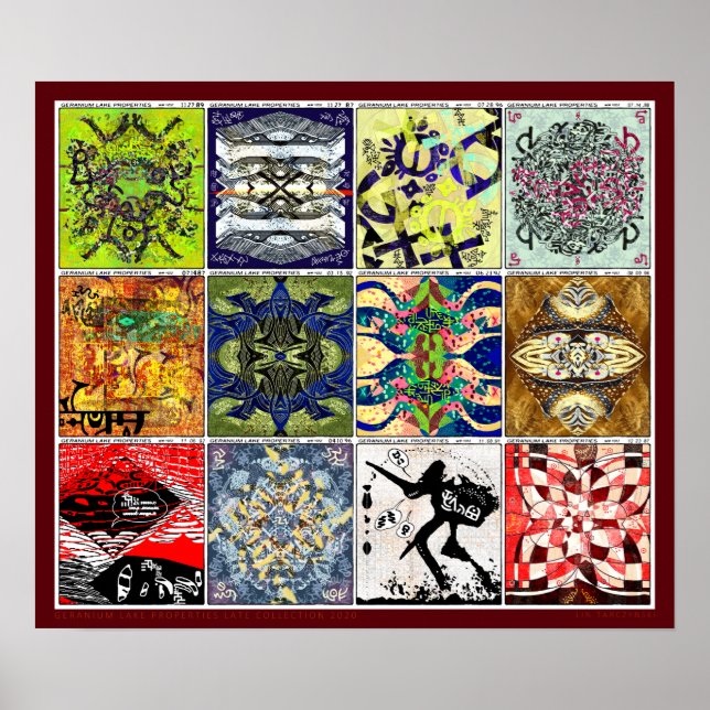 Affiche Geranium Lake Properties Collection tardive 2020 (Devant)