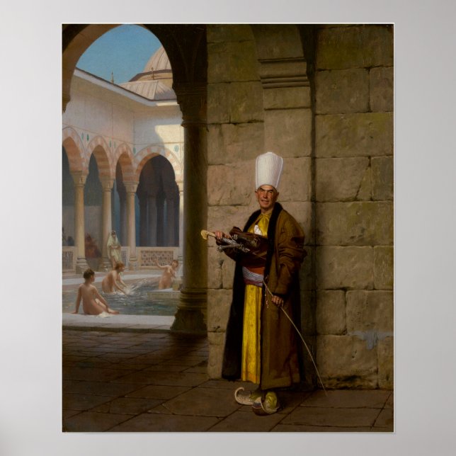 Affiche Gérôme - Bain (Devant)