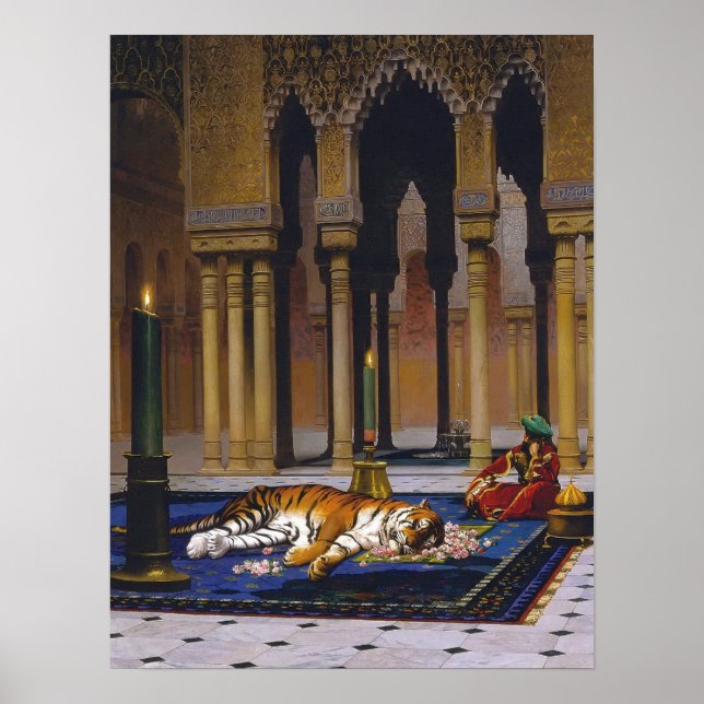 Affiche Gérôme - Grief Pacha (Devant)