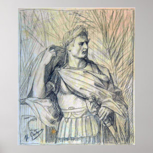 Affiche Gérôme - Julius César