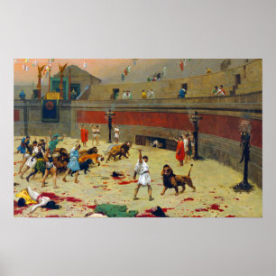 Affiche Gérôme - L'Entrée 1902