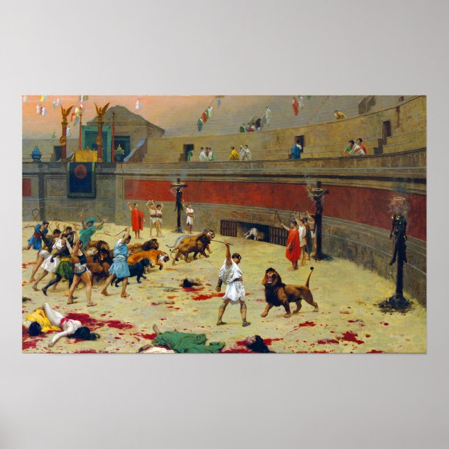 Affiche Gérôme - L'Entrée 1902 (Devant)
