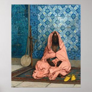 Affiche Gérôme - The Black Bard 1888