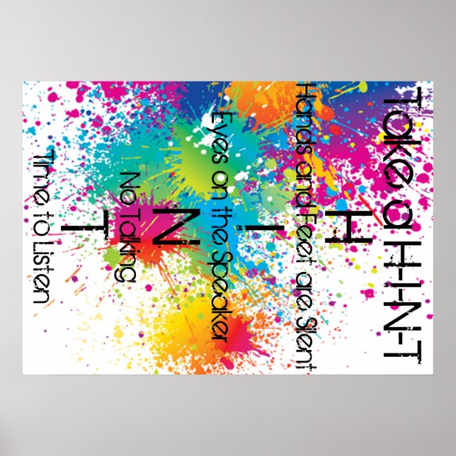 Affiche Gestion des salles de classe (Devant)