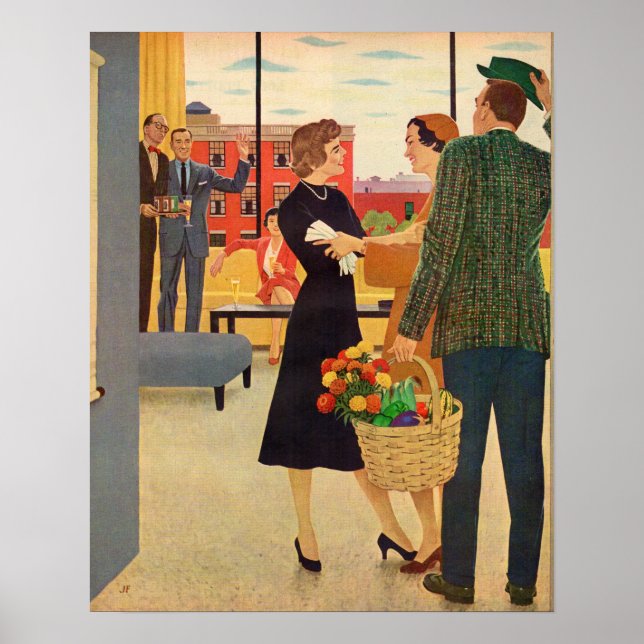 Affiche Getting together at the Cibulskis' (Devant)