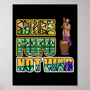 Affiche Ghana Ghana Afrique de l'Ouest ghanéenne Fiers de 