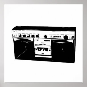 Affiche Ghettoblaster