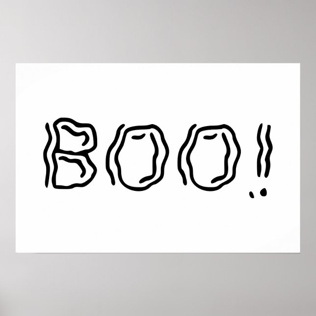 Affiche Ghomajorité Boo ! (Devant)