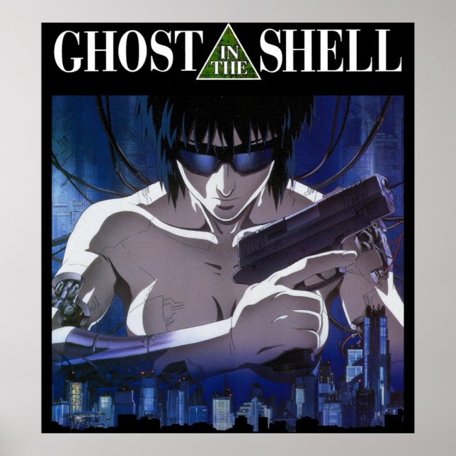 Affiche Ghost anime dans la coque classique (Devant)