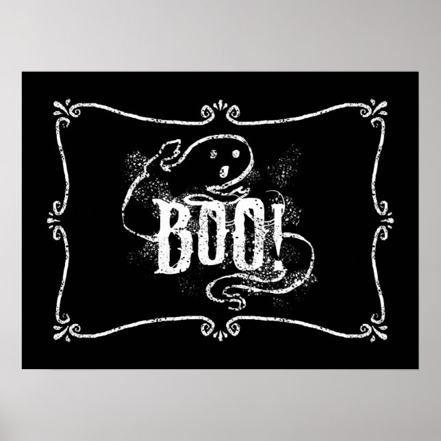 Affiche Ghost boo (Devant)