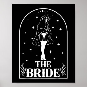 Affiche Ghost Bride Coven Gothique Halloween Mariage Bache