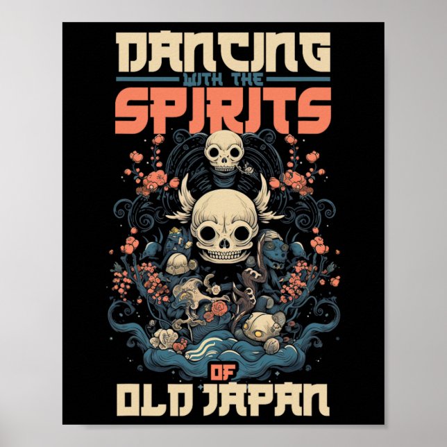 Affiche Ghost Demon Danser Avec L'Esprit Du Vieux Japon Yo (Devant)