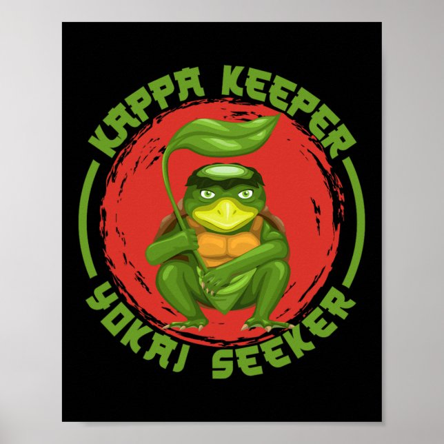Affiche Ghost Demon Kappa Keeper Chercher Monster Trickste (Devant)